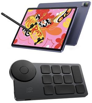 XPPen Magic Drawing Pad 12.2 Inch Standalone Drawing Tablet & XPPen Mini Keydial ACK05 Wireless Shortcut Keyboard