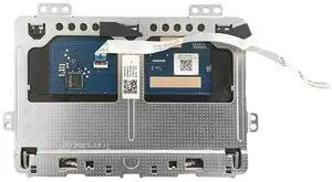 ZAHARA Trackpad Touchpad Clickpad Gray with Cable Replacement for Lenovo Yoga C740-14 C740-14IML,81TC C740-15 C740-15IML,81TD 5CB0U43990 PK09000MZ00 ST60V07231 5CB0U43959 ST60Q93972