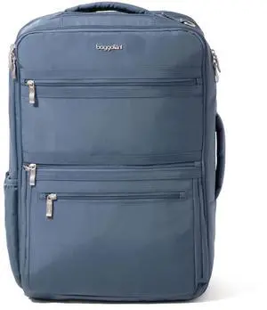 Modern Convertible Expandable Backpack Duffel Lightweight Travel Weekender w/Padded Laptop Pocket & Luggage Sleeve