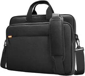 JETech 15 15.6 16 Inch Laptop Bag Case, Waterproof Slim Computer Sleeve Cover Compatible with MacBook Air/Pro 15/16, Surface Book 3/2 15, Dell Inspiron 15.6, HP Pavilion 15.6 (Black)