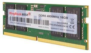 KingBank Computer Notebook Memory Ram DDR5 16GB 4800MHZ CL40 1.1V SODIMM for Laptop Gaming/Office/PS