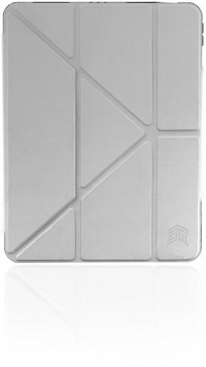 STM OPP Case for Apple iPad Air 11" (M3 2025 / M2 2024)|iPadPro 11" (4/3/2/1 Gen)|iPadAir 10.9" (5/4 Gen) Slim Light Protective Cover, Transparent Back, w/Apple Pencil Storage, Auto Sleep/Wake - Grey
