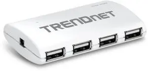 TRENDnet 7-Port USB 2.0 Hub, TU2-700, 7 x USB 2.0 Ports, Backwards Compatible with USB 1.1, Compatible with Windows and macOS, NDAA Compliant