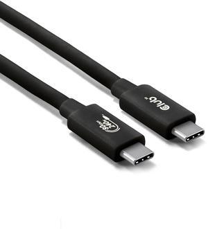 Club 3D CAC-1570 USB 80Gbps Certified 240W 8K 240Hz Type-C(r) 1.2m / 3.94ft Black Cable