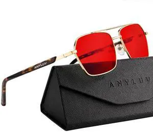 ANYLUV Blue Green Light Blocking Glasses for Men & Women - Sleep Enhancement & Eye Protection