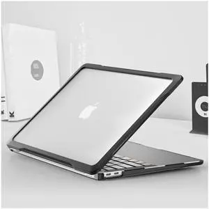 BYCeKe Ultimate Matte Protection Case for MacBook Air 13 inch M1 2022-2018 A2337 A2179 A1932 Matte Soft Anti-Scratch Microfiber Military Grade Shockproof for Mac Air M1 Case&Keyboard Skin,Translucent