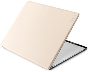 CoBak Case for Remarkable 2 Tablet - Lightweight and Hard Back Shell Protective Book Folio Cover with Built-in Pen Holder - Only for 10.3" 2020 Released (Cream Color)
