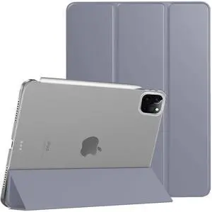 DuraSafe Cases for iPad PRO 11 Inch 2 2020 3 2021 4 2022 [ PRO 11 2nd 3rd 4th ] Slim Lightweight Protective PC Dual Angle Stand Cover - Gray