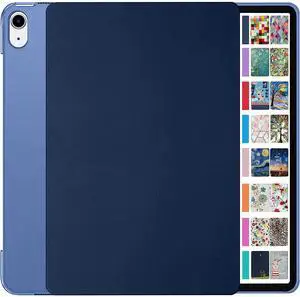 DuraSafe Cases for iPad PRO 11 Inch 1 Generation [ PRO 11 1st 2018 ] A1980 A1934 A2013 A1979 MTXN2LL/A MTXP2LL/A MTXR2LL/A Slim Hard Shell Protective Stand Cover - Navy Blue