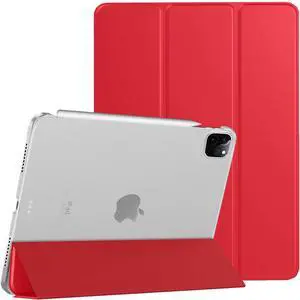 DuraSafe Cases for iPad Pro 11 inch 4th 3rd 2nd Gen PC Case A2759 MNXE3LL/A MNXD3LL/A A2435 MNXG3LL/A MNXF3LL/A MNXH3LL/A A2762 A2761 MNXN3LL/A MP553LL/A A2377 MHQR3LL/A MHQT3LL/A A2228 - Red