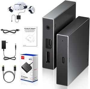 PSVR2 PC Adapter,PS VR2 PC Adapter Accessories Kit,Compatible with PSVR2,AR Glasses,Portable Monitor for Expanding Your PS VR2 Game Library with Enhanced VR Compatibility,Equipment Running smoothly