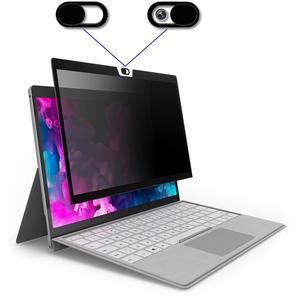 EZ-Pro Screen Protector Privacy Filter for Surface GO, Comes with Camera Cover Slide, Provide Privacy, Anti-Blue Light and Anti-Glare