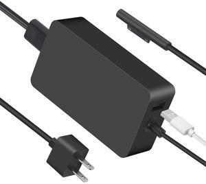 Surface Book 2 Charger, Compatible with Surface Pro 6 & 5 & 4 & 3 Power Adapter Charger, 102W for Microsoft Surface Laptop 15 & 13-inch Book A1798 1798 with 5V 2A USB Port
