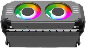 ARGB RAM Cooler Fans,5v/3-Pin ARGB Light Effect RAM Fans for DDR/DDR2/DDR3/DDR5/DDR5.