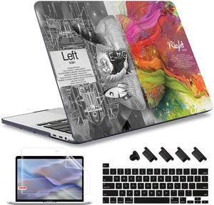 May Chen for MacBook Pro 16 Inch Case 2020 2019 Release Model A2141, Plastic Hard Shell Case Cover for MacBook Pro 16 with Touch Bar & Touch ID Keyboard Cover - Brain