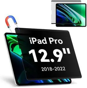 Magnetic Privacy Filter Compatible with iPad Air 5th Generation 2022 & iPad Air 4 2020 10.9 Inch & iPad Pro 11 (2022-2018), Removable Anti Glare Blue Light Privacy Screen Privacy Screen Privacy Screen