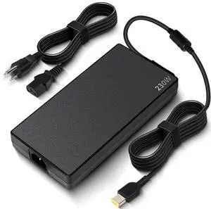 230W Laptop Charger for Lenovo Legion 5 7 5P C7 S7 Y540 Y545 Y740 Y730 Y900 Y910 Y920 Y7000, Thinkpad P73 P53 P72 P52 P71 P51 P70, 20V 11.5A Slim Tip AC Adapter Power Cord