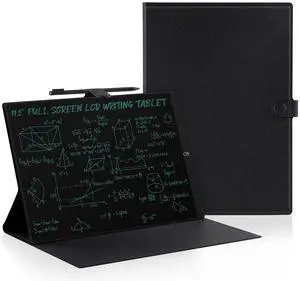 Full Screen LCD Writing Tablet: 11.5 Inch Writing Pad for Adults Kids Reusable Digital Notepad Portable Use for Office Study Teaching