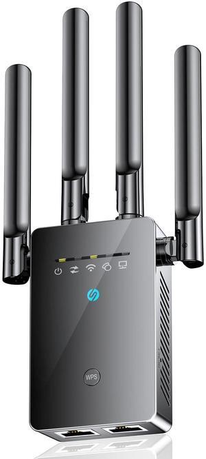2025 WiFi Extender Signal Booster, Long Range Internet Booster Extender for Home, Mesh Wi-Fi 6X Faster Wireless WiFi Repeater with Ethernet Port, Broader Coverage Than Ever, 1-Tap Setup