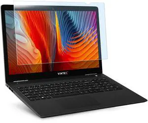 VINTEZ [2 Pack] 14 Inch 16:9 & [2 Pack] 24 Inch 16:9 Blue Light Blocking Screen Protector Panel for Widescreen Monitor - Anti-Scratch Diagonal Frame Shield - Desktop Blue Light Filter Bundle