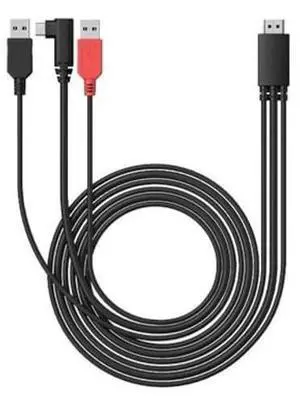 Spaseeba 3 in 1 Cable for graphic tablet Pen display Artist 10(2nd Gen), Artist 12 (2nd Gen), Artist 13 (2nd Gen), Artist 16 (2nd Gen), Artist Pro 16, for Graphics Drawing Tablet Monitor Display