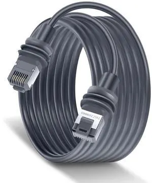 Thzzhnno Starlink Gen 3 Cable 15FT, 1000Mbps Starlink Cable Gen 3 Replacement Cord for Standard V3 Starlink Ethernet Cable, FTP Extension Waterproof Outdoor Starlink Cable Gen 3 Gra