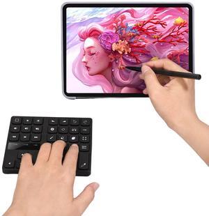 Zopsc Keyboard for Procreate, Keyboard with 35 Shoutcuts, One Handed Ergonomic Keyboard for Procreate and Drawing Shortcuts for , for OS X