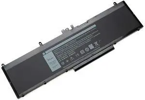 Hubei WJ5R2 4F5YV Laptop Battery Replacement for Dell Latitude 5570 Precision 3510 M3510 Series(11.4V 7600mAh 84Wh)