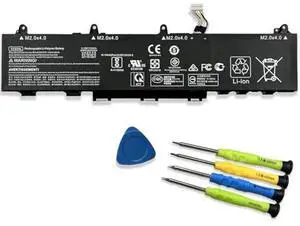 CC03XL 53Wh Laptop Battery Replacement for HP EliteBook 850 G7 G8 EliteBook 855 G7 G8 ZBook Firefly 15 G7 G8 Series HSTNN-UB8W HSTNN-DB9O L77622-2C1 L77622-2C2 L77622-541 L77991-005 11.55V 4400mAh