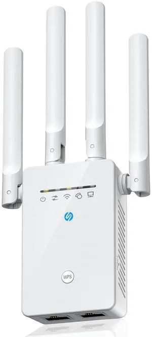 Long Range Internet Booster Extender for Home, Mesh Wi-Fi 6X Faster Wireless WiFi Repeater with Ethernet Port, Broader Coverage Than Ever, 1-Tap Setup