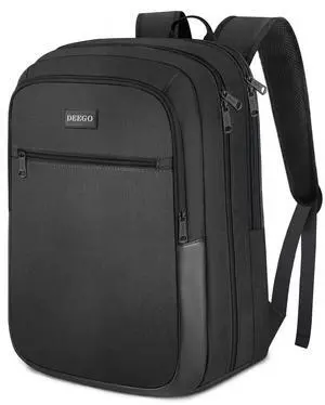 DEEGO Smell Proof Bag Backpack Water Resistant Smell Proof Stash Bags Travel Odorless Business Laptop Backpack with Combination Lock, Large Capacity Enduring Odor-free Container with Lock for Men