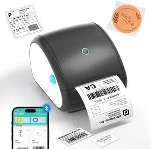 BORN4SHIP Bluetooth Shipping Label Printer - Thermal Shipping Printer 4x6 Wireless for Small Business & Shipping Packages, USPS, UPS, Postage Sticker Label Printer for Ebay, Shopify, Amazon