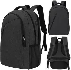 SMONT Travel Backpack Laptop Backpack Business Lightweight Laptop Backpack With Usb Charging Port Backpack for Women Men School Backpack Fits 17.5 Inch Laptop Gift For Men And Women Dark Gray