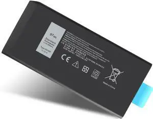 DMKAOLLK 97Wh X8VWF Battery Replacement for Dell Latitude 14 Rugged Extreme 7404 7414 E7404, Latitude 14 Rugged 5404 5414 E5404 Series P45G P46G P45G001 P46G001 P46G002 Laptop 4XKN5 CJ2K1 DKNKD 11.1V