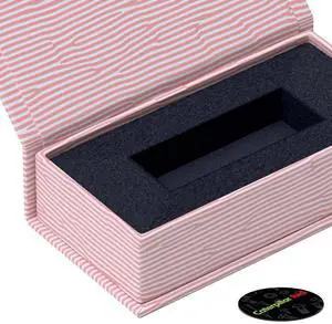 Caterpillar Red 4 x Magnetic USB Presentation Gift Boxes, Pink Color, Flash Drives, Removable Drives, Wedding USB Box, Wedding Presentation Gift Box, Photography