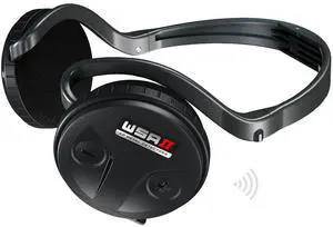 XP WSAII Fastest Wireless Headphones Compatible with Deus II RC and WS6 Master Metal detectors, Foldable, Compact, Lightweight and Fully Rainproof Headphones