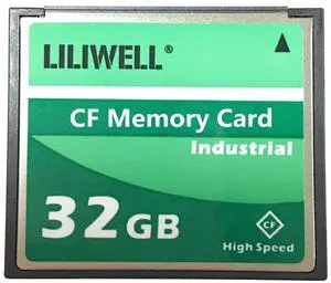 LILIWELL Original High Speed 32GB CF Memory Card Industrial (TS32GCF300X) for Professional Photographer,Videographer,Enthusiast