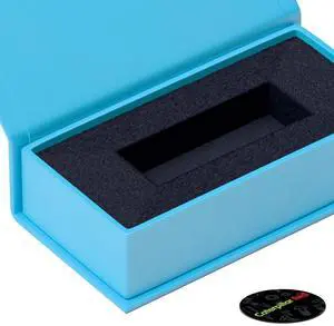 Caterpillar Red 4X Magnetic USB Presentation Gift Boxes, Baby Blue, Flash Drives, Removable Drives, Wedding, Photography