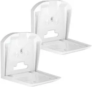 Sanus Fixed Speaker Wall Mount for Sonos Era 300 - Low Profile Speaker Mount with Easy 3-Step Install & Included Hardware - White, Set of 2 Mounts