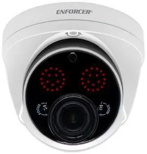 Seco-Larm EV-Y2251-AMWQ Enforcer 4-in-1 Analog Turret Camera, Varifocal Turret