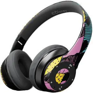 iJoy Disney Nightmare Before Christmas Sally Dress Bluetooth Headphones - Wireless Foldable Over-Ear Headset, Built-in Mic, Enchanting Sally & Friends Design, for Adults & Kids