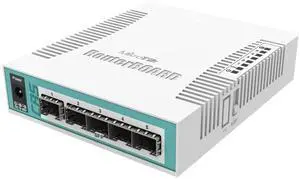 MikroTik Cloud Router Switch with 1 Gigabit Ethernet / SFP Combo Port and 5 SFP Cages (CRS106-1C-5S)
