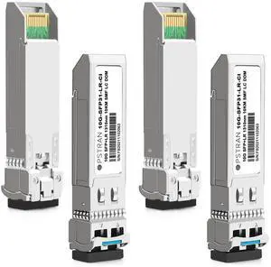 OPSTRAN 10GBASE-LR SFP+ Optical Transceiver Module Compatible with Cisco SFP-10G-LR SFP-10G-LR-S SFP-10G-LR-X 10G SFP+ 1310nm 10km DDM Duplex LC SMF 4 Pack