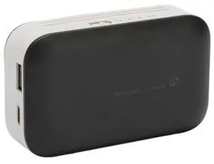 Portable 4G LTE Mobile Hotspot, 4G Network Router, 300Mbps Rate, Up to 10 Users, WiFi Modem with SIM Card Slot for Desktop PC Laptop, Black