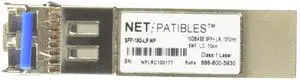 NetPatibles SFP-10G-LR-NP SFP+ Transceiver Module - 10 Gige - Up to 6.2 Miles, Silver