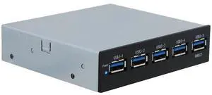 SEDNA - Internal 5 Port USB 3.0 Hub (Floppy Bay)