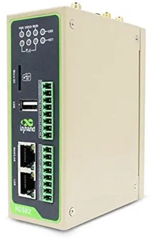 IotInHand Networks, 4G LTE Cellurar Industrial VPN Gateway, RAM 512 MB, ARM Cortex-A8, EMCC 8GB, Python Development Platform, MicroSD Storage Support, for Verizon, AT&T