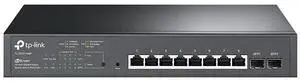 TP-Link TL-SG2210MP | Jetstream 10 Port Gigabit Smart Managed PoE switch | 8 PoE+ Ports @ 150W, 2 SFP Slots | Support Omada SDN | PoE Recovery | IPv6 | Static Routing | 5 Year Manufacturer Warranty