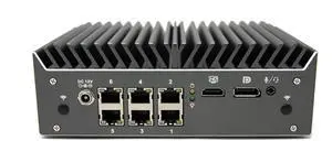 Protectli Vault Pro VP4630-6 Port, Firewall Micro Appliance/Mini PC - Intel i3, 2.5G Ports, DDR4 RAM, M.2 NVMe or SATA SSD Storage, AES-NI, Barebones