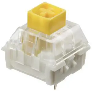Ranked Kailh Box Key Switches for Mechanical Gaming Keyboards | Plate Mounted (Kailh Box Dark Yellow, 65 Pcs)